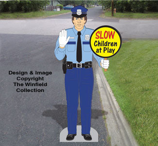 Life-Size Traffic Cop Pattern – The Winfield Collection