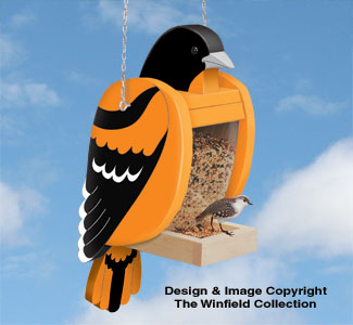Baltimore Oriole Bird Feeder Pattern - The Winfield Collection