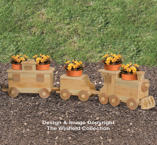 Train Planter Plans - The Winfield Collection