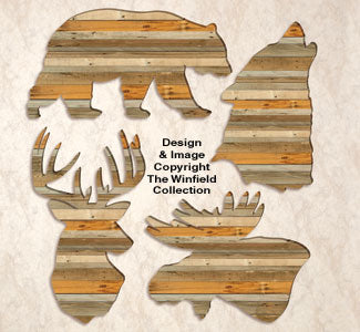 Pallet Wood Wall Art Pattern Set #5 - The Winfield Collection