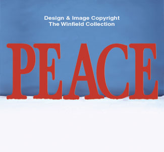Huge PEACE Pattern - The Winfield Collection
