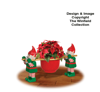 Team Elf Pot Holder Pattern