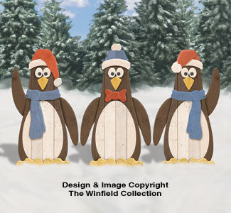 Pallet Wood Penguins Pattern – The Winfield Collection