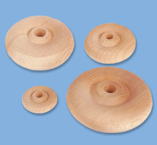 Wooden Wheels 2 1/2"