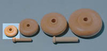 Wooden Wheels 1"
