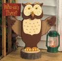 Welcome Owl Woodcraft Pattern - The Winfield Collection