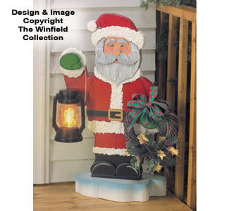 Welcome Santa Woodcraft Pattern