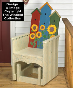 Birdhouse Glider  Woodworking Plan - The Winfield Collection