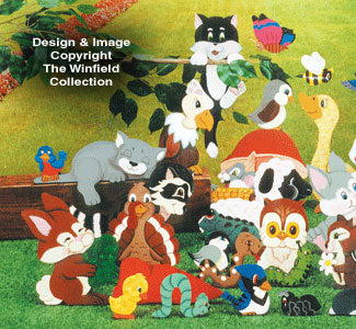Baby Critters Woodcraft Pattern - The Winfield Collection