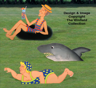 Yard Swimmers Pattern Set