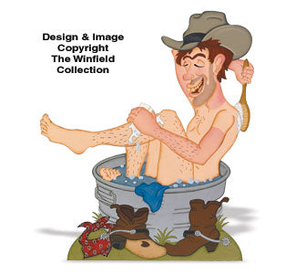 Washtub Cowboy Woodcraft Plan - The Winfield Collection