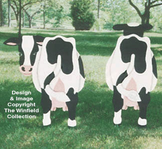 Yard Cow Pattern - Back View - The Winfield Collection