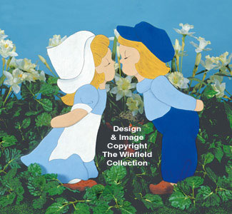 Dutch Kids Woodcrafting Pattern - The Winfield Collection