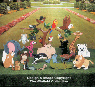 Baby Critters Woodcraft Pattern Set (YD122 & 146) - The Winfield Collection