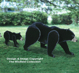 3D Bears & Buck Project Pattern Set (YD166 & 167)