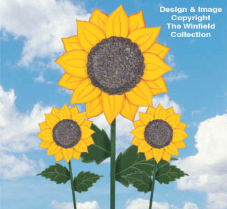 Sunflower Wood Pattern Collection (YD193 & 194) - The Winfield Collection