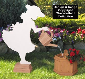 Watering Can Planter Pattern - The Winfield Collection