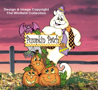 Pumpkin Patch Sign Post  Pattern - The Winfield Collection
