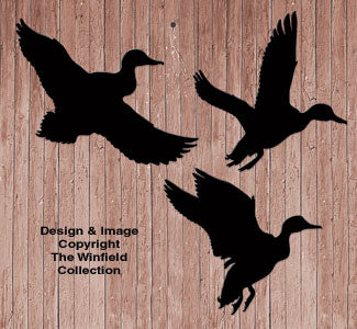 Enten-Schattenmuster