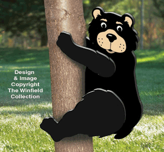 3D Kletterbär &amp; Schwarzbär Familienmuster-Set