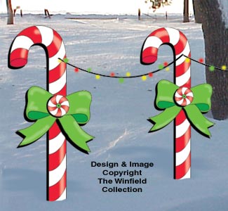 Candy Canes Pattern - The Winfield Collection