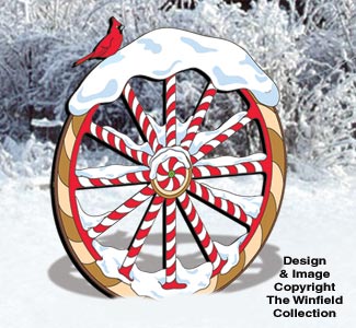 Gingerbread Wagon Wheel Pattern - The Winfield Collection