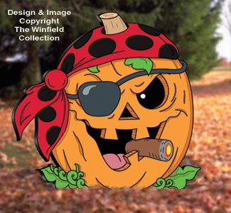 Pirate Jack-O-Lantern Pattern - The Winfield Collection