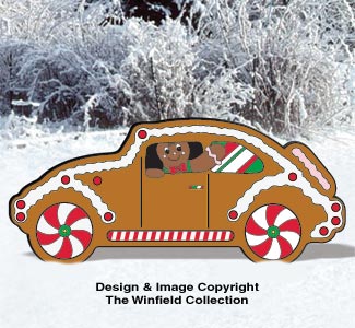 Gingerbread Car Pattern - The Winfield Collection