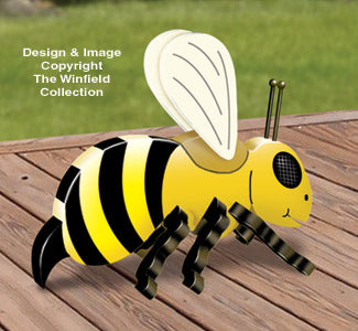 3D Giant Bumble Bee Pattern - The Winfield Collection