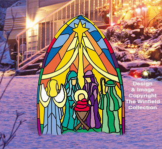Dazzling Nativity Pattern