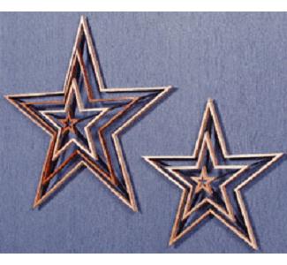 Shooting Stars Scroll Saw Pattern, ALL: The Winfield Collection