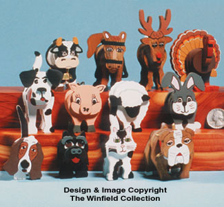 Miniature Layered Animals Pattern Set, Layered Animal Sets: The Winfield  Collection